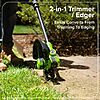 Greenworks 24V 12 in String Trimmer, 10 Blades, 3.0 Ah Battery $89.99