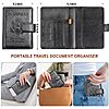2-Pack Herain Leather-Look RFID Blocking Passport Wallet w/ Multiple Pockets (Black/Light Purple) $5.99 ($3.00 each) + Free Shipping w/ Prime or on $35+