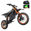 14"/12" Fat Tire Skeri Hydraulic off-Road Electric Dirt Bike - 2000W (Peak 3200W) 48V 21AH Battery 37MPH  (3 Colors) $798.99 + Free Shipping