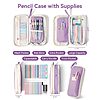 47-Piece Four Candies School Supply Set w/ Pencil Case (Purple) $13.64 w/ S&S + Free Shipping w/ Prime or on $35+