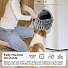 [Prime] 20" Bedsure ComfyFleece Small Round Washable Cat Bed (Warm Gray) $13.99 + Free Shipping