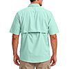 BETBO Men's Short Sleeves Button Down Fishing Shirts w/ Zipper Pockets $12.99
