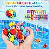 Shabebe Magic Water Elf Toy Kit– 20 Magic Gels (2 Glow-in-The-Dark) & 18 Sea Creature Molds, DIY Aqua Fairy Water Gel Crafts Toy $13.49