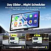 LAMTTO 11" Wireless CarPlay Screen with in-Cell Display and Dual-Band WiFi, GPS $82.49