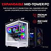Skytech Azure Gaming PC: i7-14700F, RTX 5060, 32GB DDR5, 1TB SSD, AIO Liquid Cooling $1199