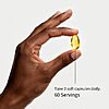 120ct Vitamin D3 K2 Supplement 5000 IU + K2 MK7 200mcg with Coconut Oil $9.09