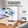 SOLIOM 4-Count 5MP Solar Powered Wireless 5G Outdoor Security Cameras w/ Moniton Tracking $124.5