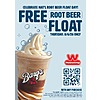 Wienerschnitzel Free Root Beer Float w/Any Purchase