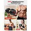 $78.09: upgo 70lbs Adjustable Weight Set – 5-in-1 Dumbbell, Barbell & Kettlebell Home Gym Kit at Walmart + FS