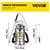 $48.90: Happybuy 1.5 Gallon Stainless Steel Pump Sprayer with 16" Wand & Adjustable Nozzle at Amazon