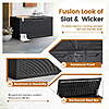 Devoko 105 Gallon Outdoor Weatherproof Resin Deck Box, Black $62.99 + Free S&H at Walmart