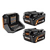 $79: RIDGID 18V MAX Output Starter Kit with (2) 4.0 Ah Batteries and Charger at HomeDepot