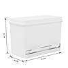 $4.97: Pen+Gear White Plastic Pencil Dispenser Desk Organizer (9.3" x 4.8" x 6.7") at Walmart.com
