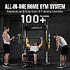 $739.99: Mikolo M11 Smith Machine Home Gym, 2200LBS Power Rack with Functional Trainer & Cable System at Walmart.com