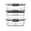 $20.99: Rubbermaid Brilliance BPA-Free 3 Set Food Storage Containers with Lids at Walmart.com