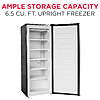 Frigidaire 6.5 Cu. ft. Garage Ready Upright Freezer Platinum Silver $218 + Free S&H at Walmart
