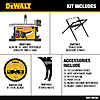 $329: DEWALT 8.25-in 15 -Amp Portable Jobsite Table Saw with Folding Stand DWE7485WS at Lowe's, Free Shipping