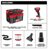 $189: Milwaukee M18 FUEL PACKOUT 18V 2.5 Gal. Wet/Dry Vac w/1/4" Hex Impact Driver (Tools Only) at HomeDepot