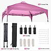 Ainfox 12'x12'Pop Up Canopy Tent Windproof UV Shelter Pink $88.22 + Free S&H at Walmart