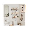 6 Pack 15.7" Floating Shelves for Wall Set $13.99 + Free S&H w/ Prime at Woot!