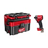 $189: Milwaukee M18 FUEL PACKOUT 18-Volt Lithium-Ion Cordless 2.5 Gal. Wet/Dry Vacuum with M18 FUEL 1/4 in. Hex Impact Driver at HomeDepot