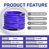 TUTULUCK 50FT Sewer Jetter Kit for Pressure Washer 1/4"NPT Drain Cleaner Hose - $19.99