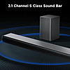 TCL - S55H 2.1 Channel S-Class Soundbar with Wireless Subwoofer, Dolby Atmos - Black $109.99 Bestbuy.com