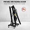 MilleLoom 2 Ton Engine Hoist with Lever Stabilizer, Foldable Cherry Picker - Heavy Duty Hydraulic Engine Lift, Automotive Garage Engine Crane $188.99