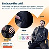 Alpcour Heated Reclining Stadium Seat w/ Back Support: Wide $47.99 / Extra Wide $53.99 + Free Shipping w/ Prime