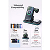 Energizer 3-in-1 15W Foldable Qi Certified Wireless Charging Station/Stand for iPhone + AirPods + Apple Watch (Black) $16.99 + Free Shipping