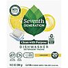 2-Pack 45-Count Seventh Generation Lemon Scent Dishwasher Detergent Packs $14.39 w/ S&S + Free Shipping w/ Prime or on $35+