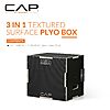 CAP Barbell 3-in-1 Plyometric Box (20" x 18" x 16", Black) $54.98 + Free Shipping