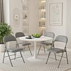 2-Pack DUMOS Padded Folding Dining Chairs w/ PU Leather & Steel Frame $31.49 + Free Shipping w/ Prime or on $35+