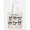 Licensed 13.5" Tote Bag, Natural Canvas: Bluey Harry Potter K-Pop Demon Hunters Kuromi Spongebob Squarepants $5