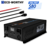 ECO-WORTHY 600W 12V 2-in-1 Pure Sine Inverter & 30A Charger $80 + Free Shipping