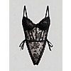 Avidlove Women's Lace Lingerie Bodysuit w/ Satin Side Bow (Various Colors) $6 + Free Shipping w/ Prime or $35+ Orders