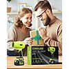 Saker Cordless Handheld Leaf Blower w/ 2x 4.0Ah Batteries & Adjustable Speed $32.99 + Free Shipping w/ Prime or on $35+