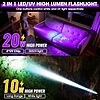 365nm iToncs UV & White Light Dual-Mode Flashlight w/ Magnetic Base & 5000mAh Battery $13.49 + Free Shipping w/ Prime or on $35+