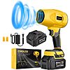 Prime: Saker 180,000 RPM Cordless Leaf Blower w/ 2x 4.0Ah Batteries (2 colors) $29.99, More + Free Shipping