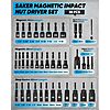 38-Pc Saker Magnetic Nut Driver & Impact Socket Adapter Set $29.63 + Free Shipping w/ Prime or on $35+