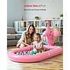 3-in-1 Inflatable Qpau Elephant Sprinkler Pool & Water Play Mat (Pink or Blue) $9.99 + Free Shipping w/ Prime or on $35+