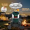 10,000 BTU Single Burner Portable Propane Camping Stove w/ Foldable Base $16.49 + Free Shipping w/ Prime or on $35+