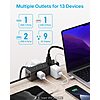 6' Flat Plug CCCEI 9-Outlet Desk Clamp Surge Protector w/ USB-A & 45W USB-C $14.99 + Free Shipping w/ Prime or on $35+