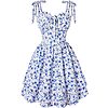 Scarlet Darkness Women's Floral Corset Mini Dress w/ Pockets (Various) $15.79 + Free Shipping w/ Prime or on $35+
