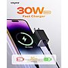 2-Pack Wegear 30W USB-C GaN III Wall Charger Block & Cable (2 Colors) $9.99 + Free Shipping w/ Prime or on $35+