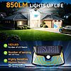 6-Pack BUCASA 850LM 152-LED Solar 270° Wide-Angle Motion Sensor Outdoor Security Light $17.50 ($2.91 each) + Free Shipping w/ Prime or on $35+