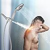 MakeFit 2-in-1 Filtered Dual Shower Head & Handheld Combo w/ 10 Spray Modes & 79" Hose (Chrome) $29.99 + Free Shipping w/ Prime or on $35+