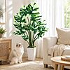 64" UPBUD Artificial Monstera Deliciosa Plant w/ Tall Pot & Moss $34.99 + Free Shipping w/ Prime or on $35+