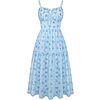 Belle Poque Women's Floral Sweetheart Midi A-Line Dress (Various) $9.99 + Free Shipping w/ Prime or on $35+