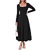 Grace Karin Women's Long Sleeve Fit & Flare Midi Dress w/ Pockets (Various) from $12.99 + Free Shipping w/ Prime or on $35+